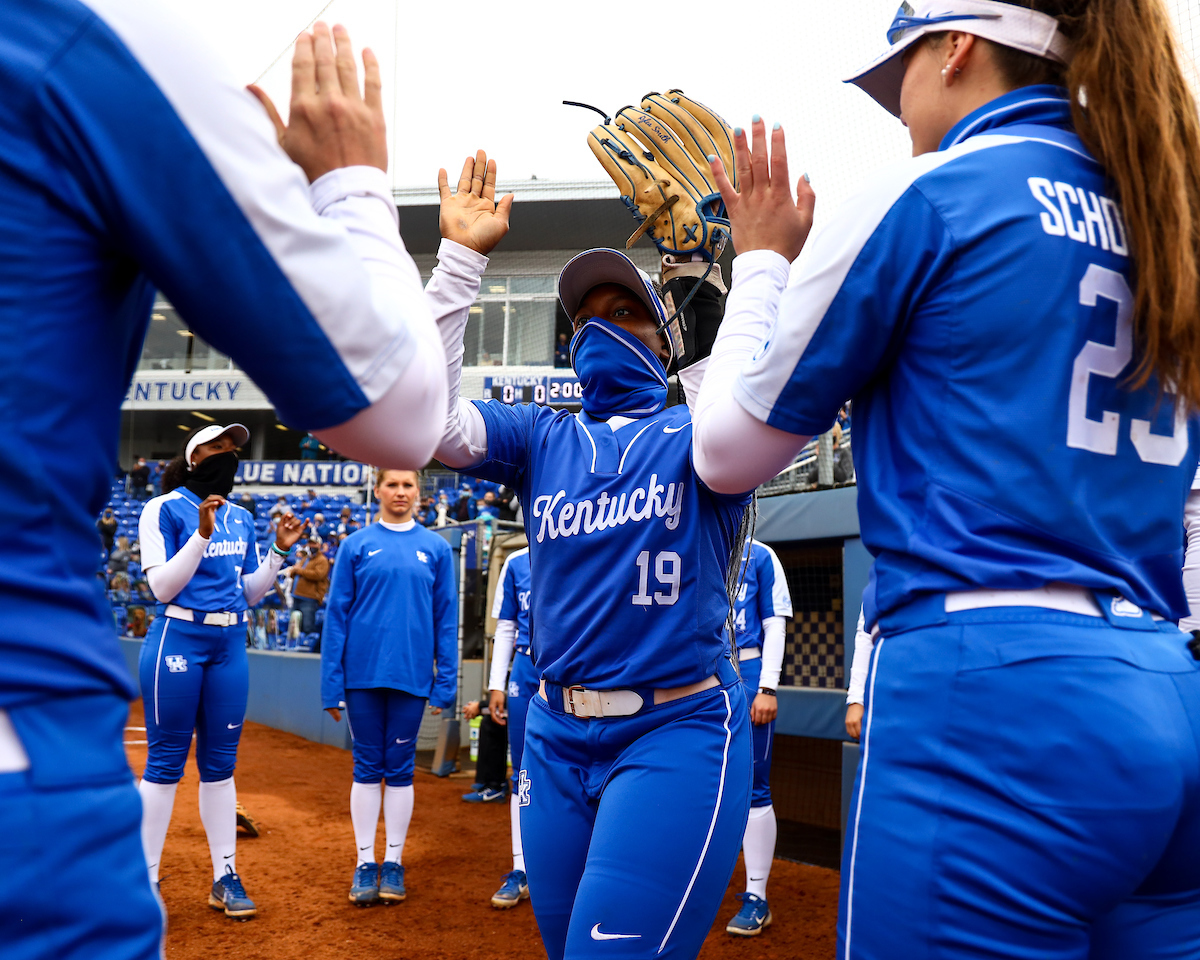 Rylea Smith. 

Kentucky loses to LSU 10-7. 

Photo by Eddie Justice | UK Athletics