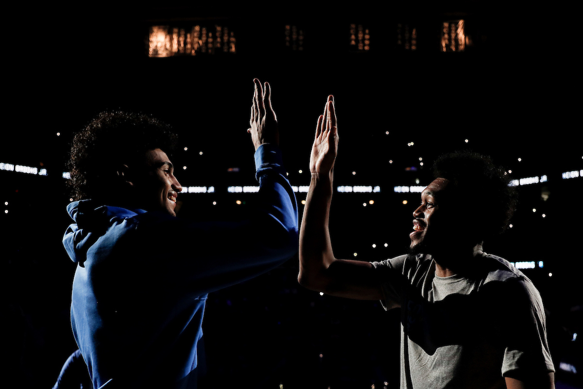 Jacob Toppin. Keion Brooks Jr.

Kentucky beat Florida 78-57.

Photos by Chet White | UK Athletics