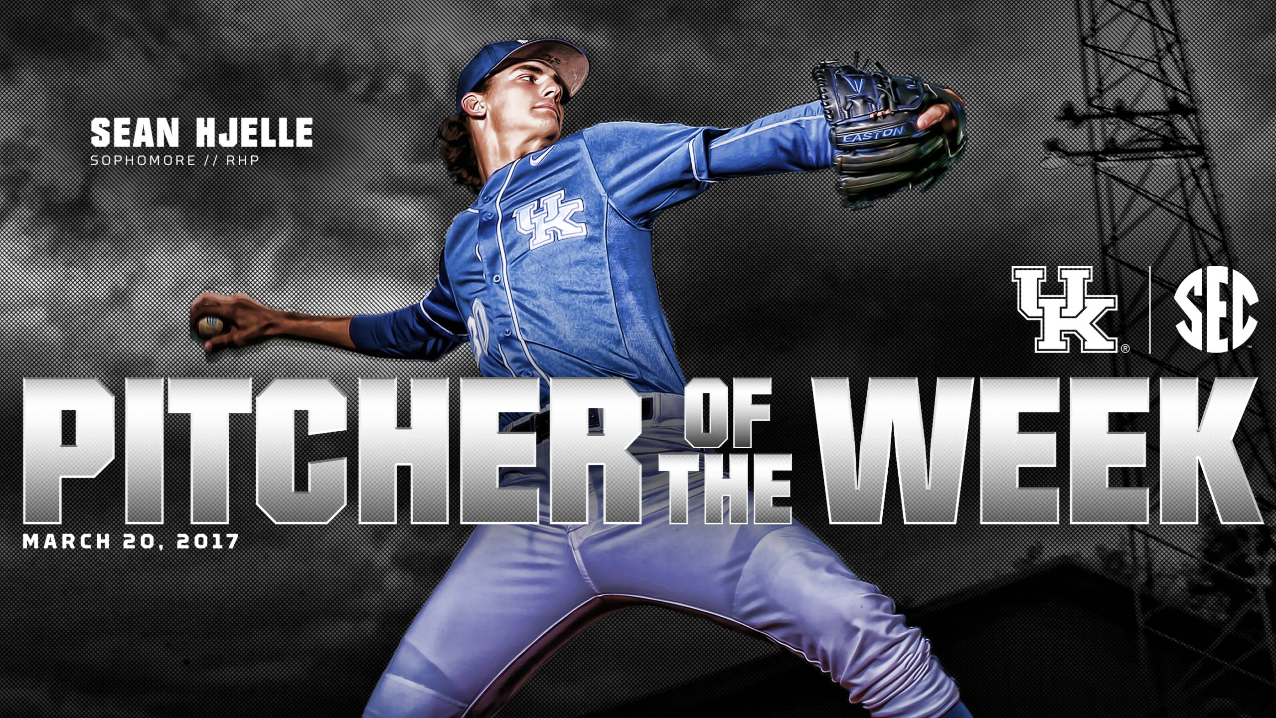 Hjelle Named SEC Pitcher of the Week