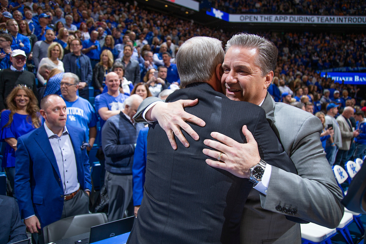 John Calipari.

Kentucky beat Tennessee 86-69.

Photo by Chet White | UK Athletics
