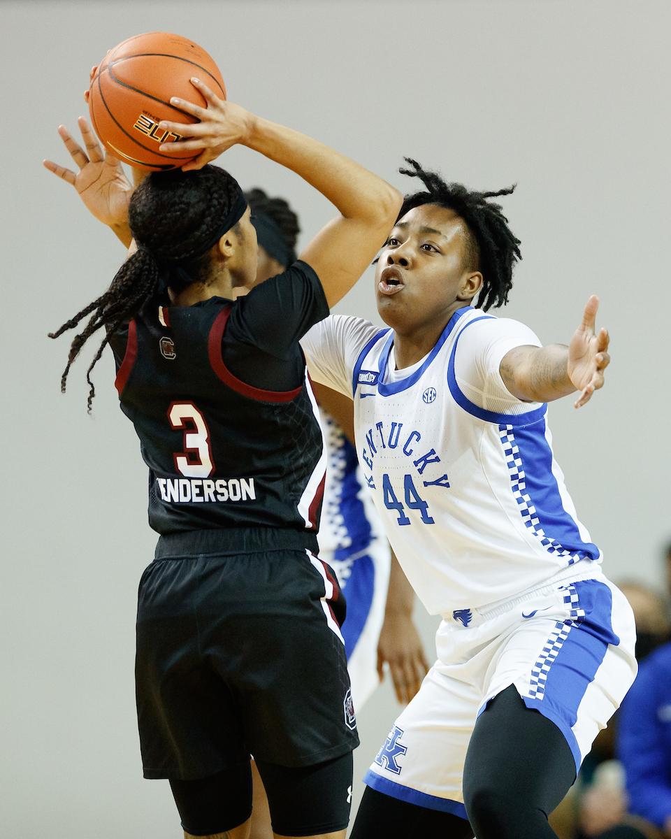 Dre’una Edwards.

Kentucky falls to South Carolina 75-70.

Photo by Elliott Hess | UK Athletics