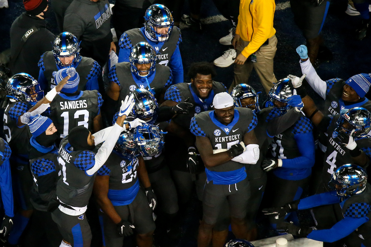 Boogie Watson.  

UK beat South Carolina 41-18.

Photo by Eddie Justice | UK Athletics
