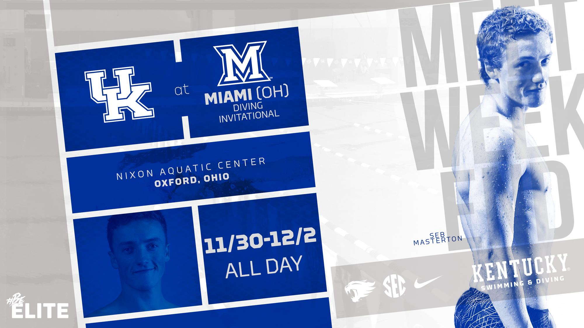 Kentucky Headed to Miami Diving Invitational for Fall Finale