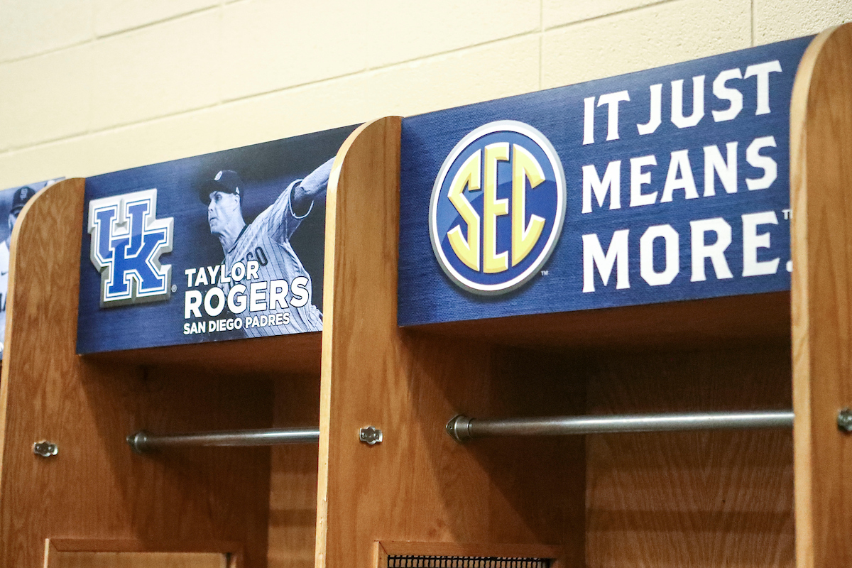Kentucky Baseball Practice at the 2022 SEC Tournament.

Photo by Sarah Caputi | UK Athletics