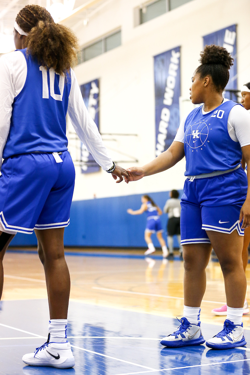 Rhyne Howard. Erin Toller.

Kentucky Women’s Basketball Practice.

Photo by Eddie Justice | UK Athletics