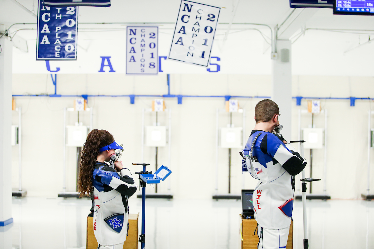 Mary Tucker and Will Shaner.

Kentucky defeats Murray and Morehead.

Photo by Hannah Phillips | UK Athletics