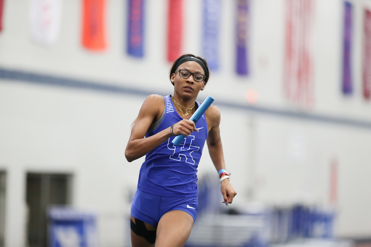 Gray.

The University of Kentucky Track and Field Team hosts the Kentucky Invitational on Saturday, January 13, 2018 at Nutter Field House. 

Photo by Elliott Hess | UK Athletics