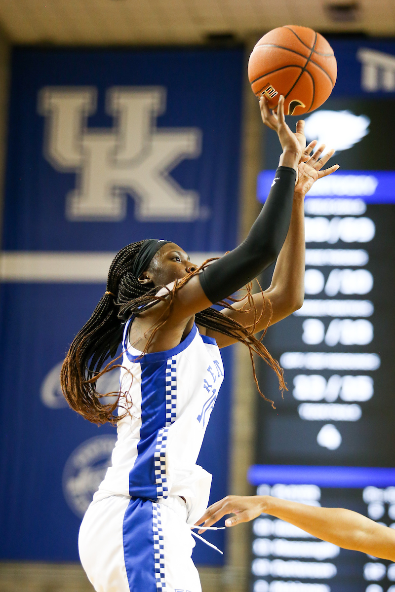 Rhyne Howard.

Kentucky falls to South Carolina 75-70.

Photo by Hannah Phillips | UK Athletics