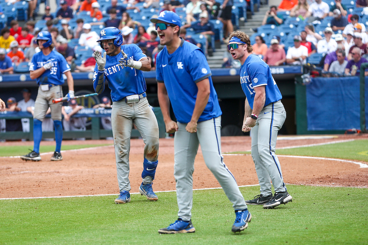 Devin Burkes. Nolan McCarthy.

Kentucky beats Auburn 3-1.

Photo by Sarah Caputi | UK Athletics