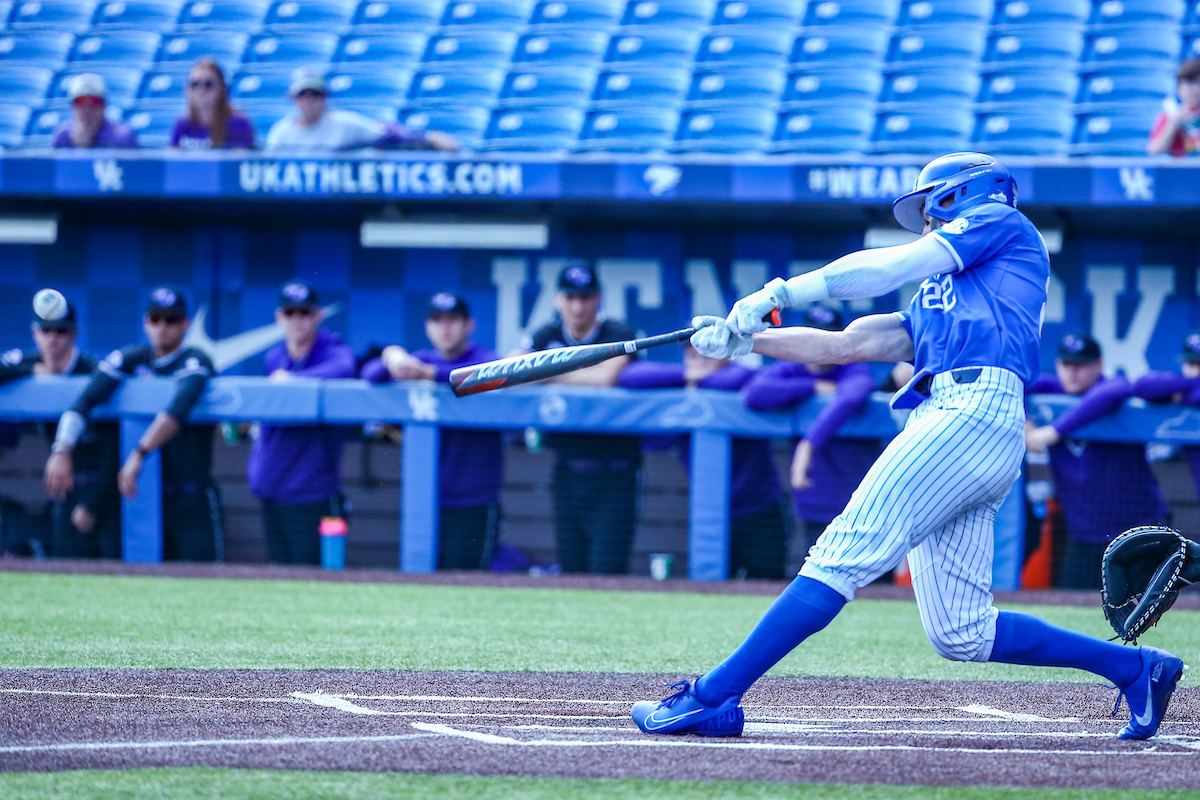 John Thrasher.

Kentucky defeats High Point 14-3.

Photo by Sarah Caputi | UK Athletics