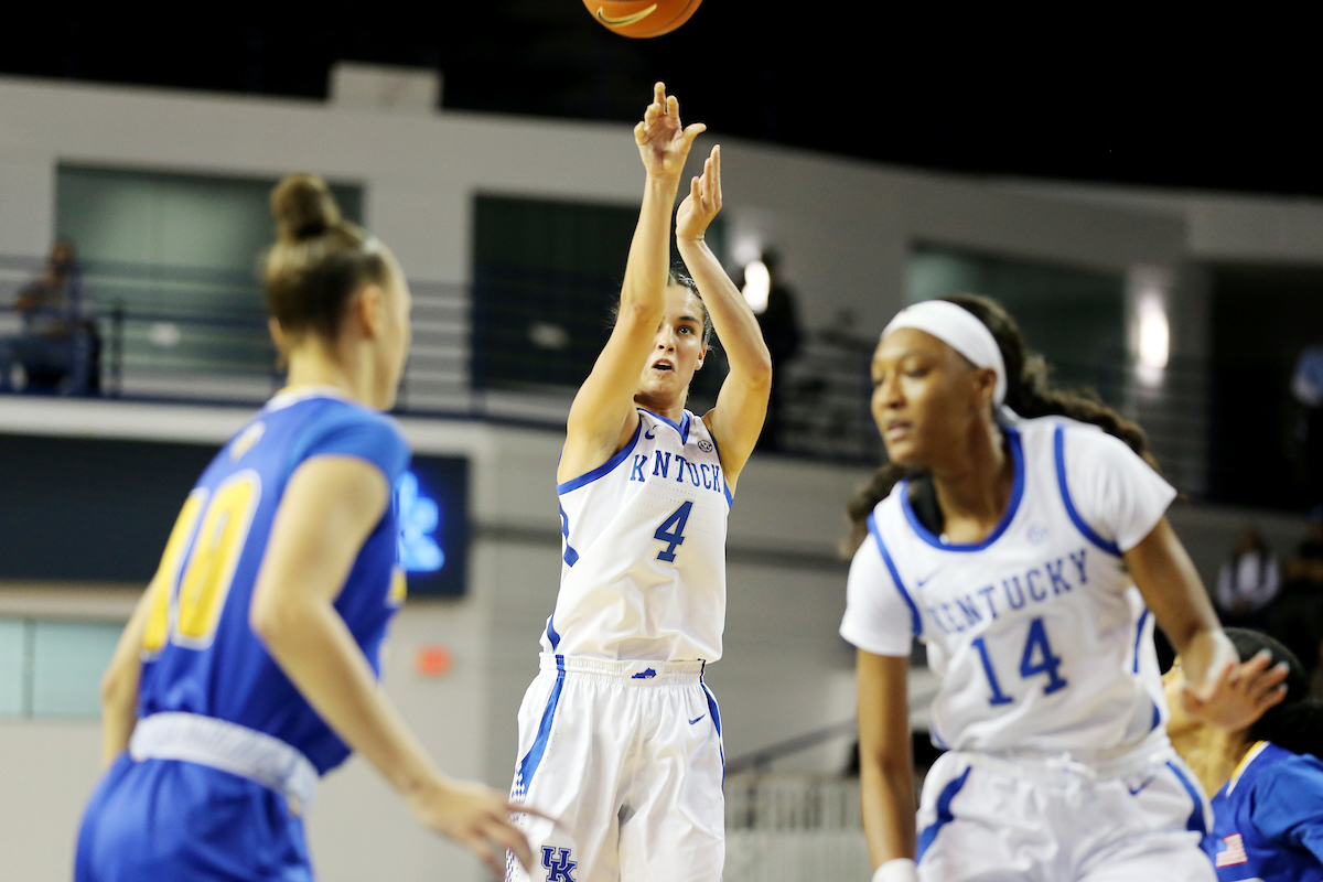 Maci Morris

UK women's basketball beats Morehead State. 

Photo by Britney Howard  | UK Athletics