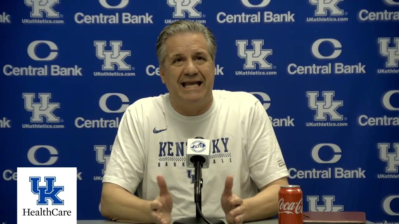 MBB: Coach Calipari, Washington, and Toppin - Pre-Missouri