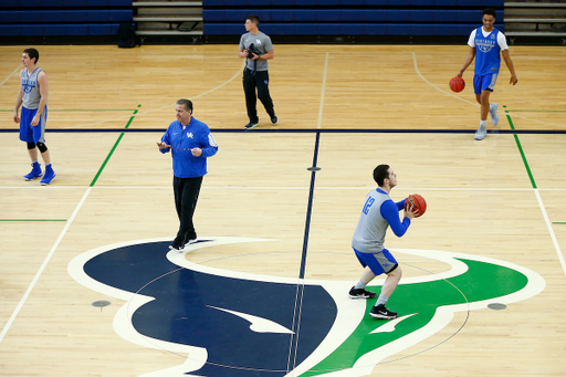 John Calipari.

Photos from the University of Kentucky men's basketball closed practice, media pressers, and an open practice at Taco Bell Arena in Boise, ID., on Wednesday, March 14, 2018.

Photo by Chet White | UK Athletics