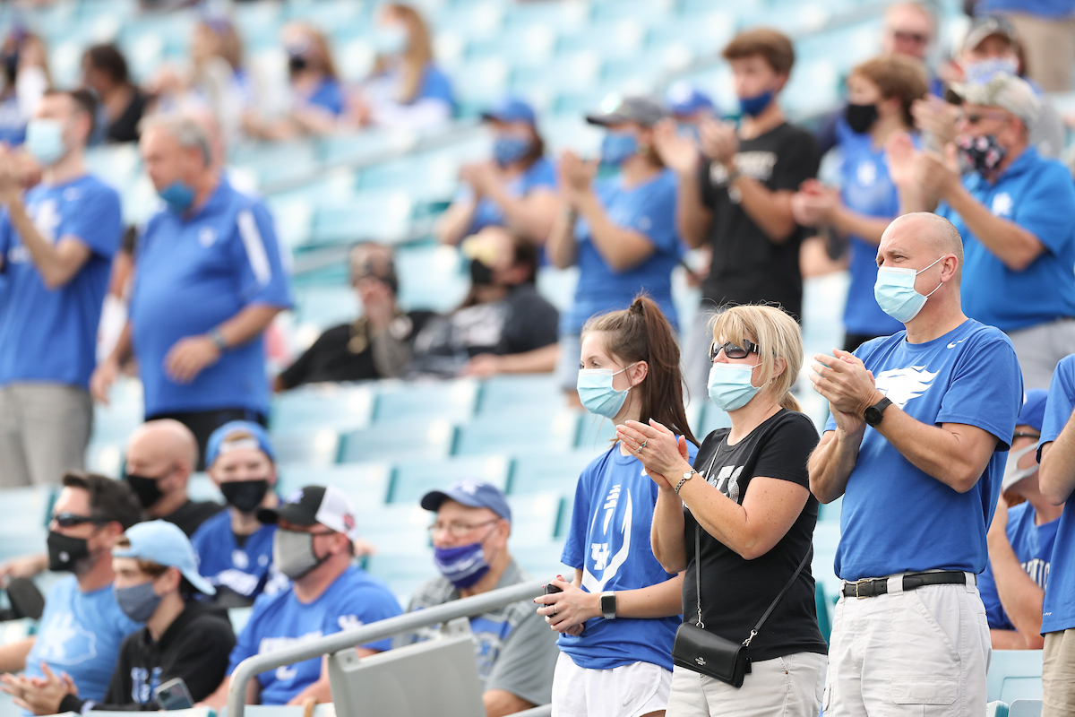 FANS.

Kentucky beats NC State, 23-21, to win the TaxSlayer Gator Bowl.

Photo by Elliott Hess | UK Athletics