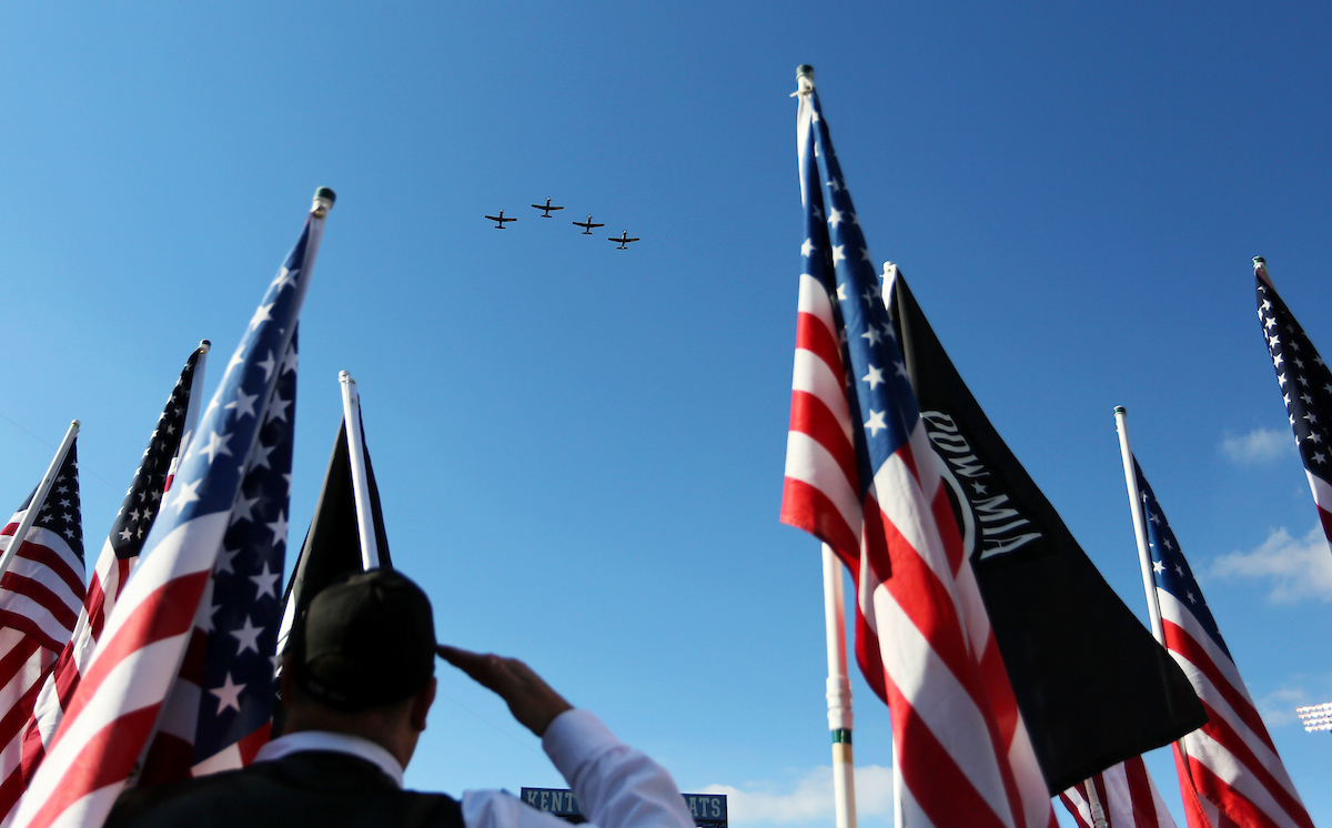 Veteran's DayGeorgia beats UK 34-17.Photo by Britney Howard | UK Athletics