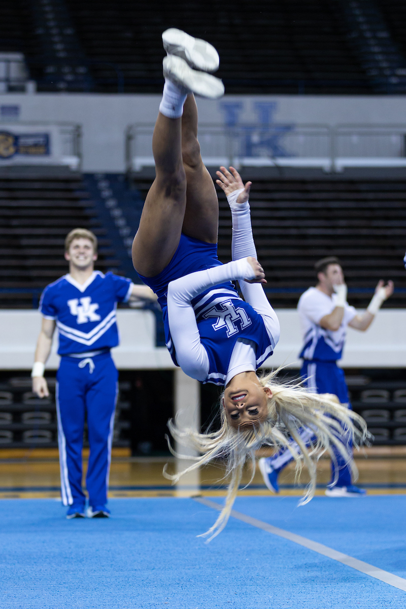 Maddie Hayes.

Cheer & Dance Nationals Sendoff

Photo by Grant Lee | UK Athletics