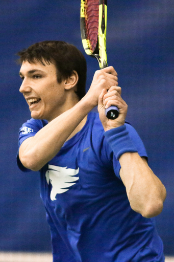 Cesar Bourgois. 

Kentucky men's tennis hosts Kennesaw State this Sunday afternoon.

Photo by Eddie Justice | UK Athletics