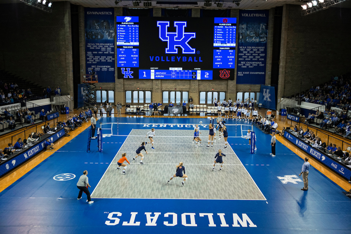 as Kentucky played Auburn on November 24, 2018.  Photo by Mark Cornelison | UKphoto