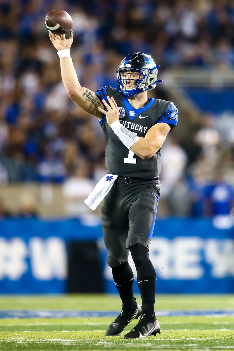 Will Levis. 

UK beat LSU 42-21.

Photo by Eddie Justice | UK Athletics