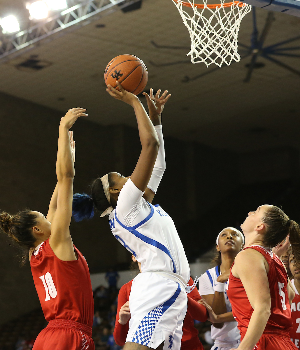 KeKe McKinney. 

UK beats to Sacred Heart University 71-43. 


Photo By Barry Westerman | UK Athletics