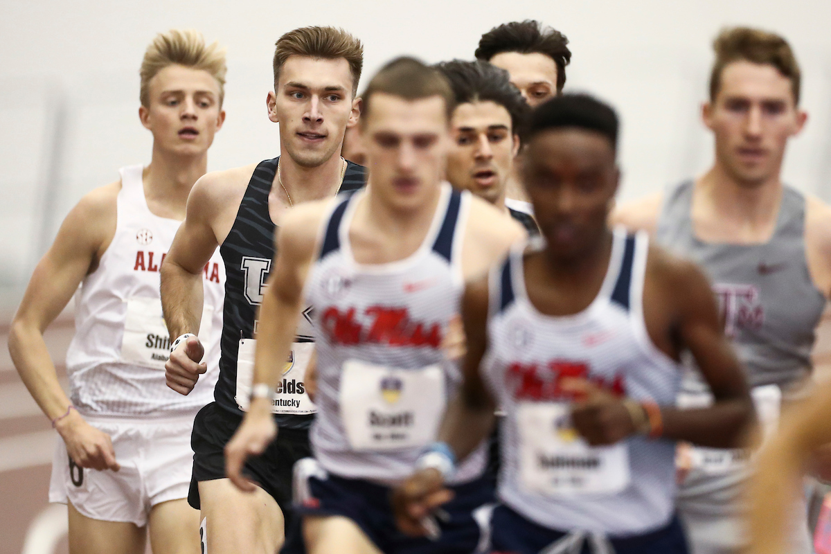 Brennan Fields.

2020 SEC Indoors day one.

Photo by Chet White | UK Athletics