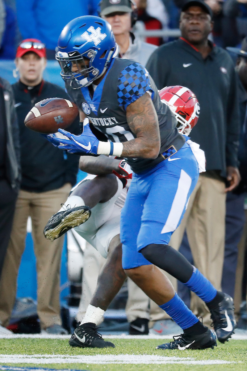 AJ Rose.

Georgia beats UK 34-17.

Photo by Chet White | UK Athletics