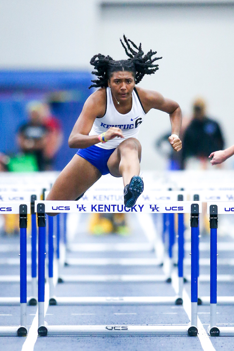Annika Williams.

Jim Green Track Invitational.

Photo by Grace Bradley | UK Athletics