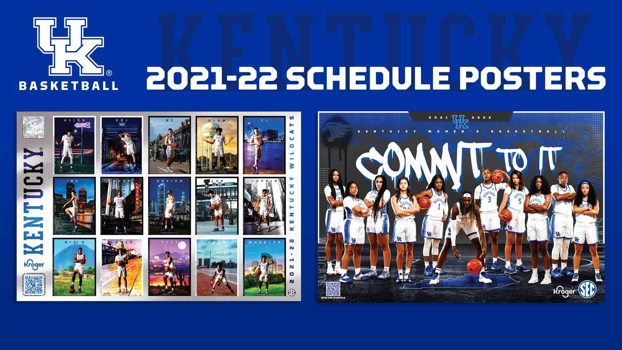 Kentucky Men’s and Women’s Basketball Posters Unveiled