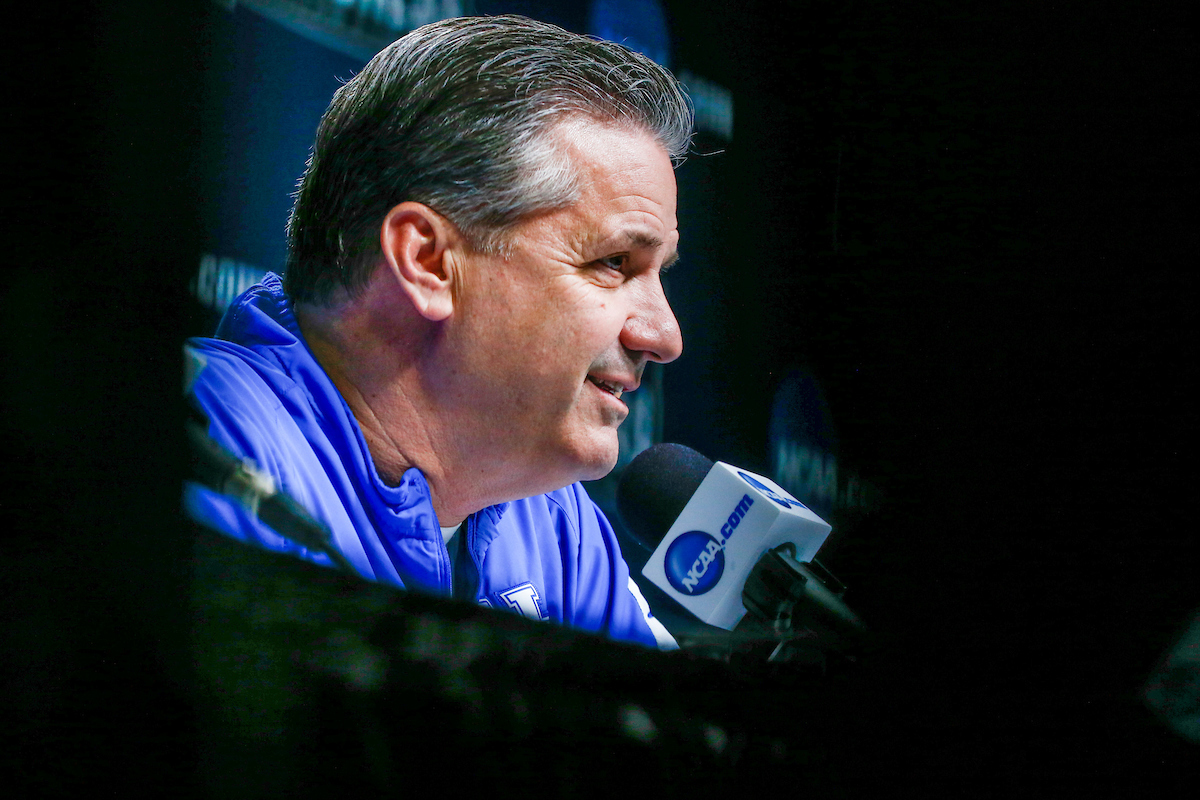 John Calipari.

Practice and pressers. 

Photo by Chet White | UK Athletics