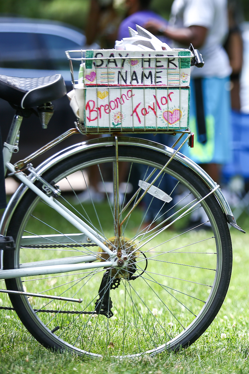 Breonna Taylor.

Walk Forward Lexington. 

Photo by Eddie Justice | UK Athletics