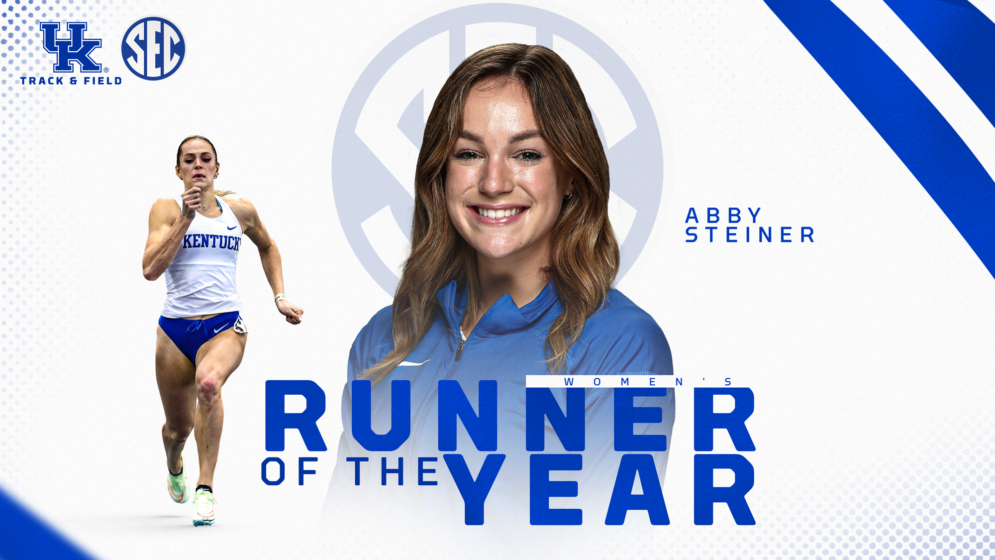 Abby Steiner and Luke Brown Named SEC Runner and Freshman Field Athletes of the Year