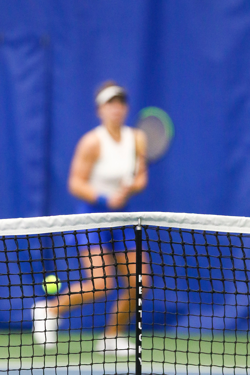 Akvile Parazinskaite.

Kentucky defeats Marshall 5-2.

Photo by Grace Bradley | UK Athletics