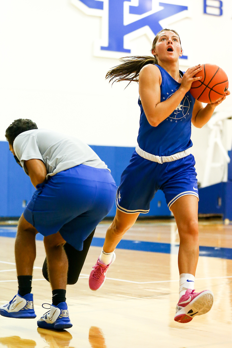Emma King.

Kentucky Women’s Basketball Practice.

Photo by Eddie Justice | UK Athletics