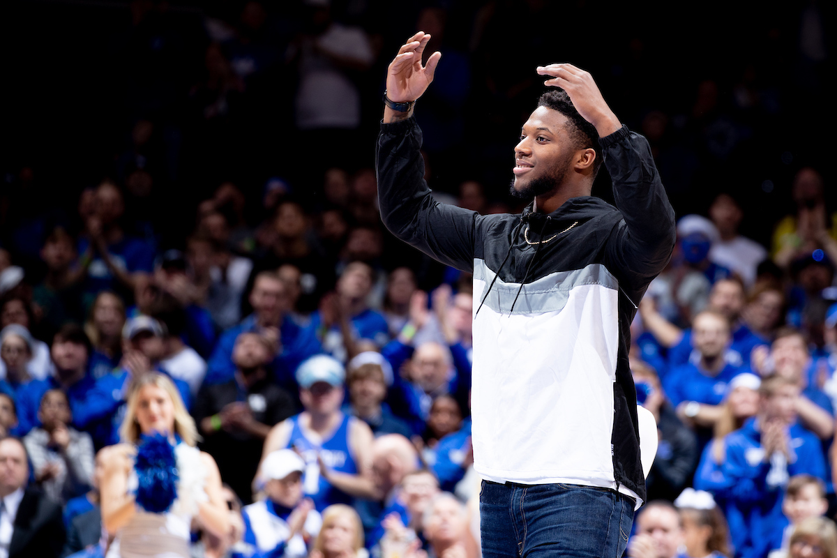 Josh Allen.

Kentucky beat Utah 88-61 on Saturday, December 15, 2018, in Lexington's Rupp Arena.


Photo by Elliott Hess | UK Athletics