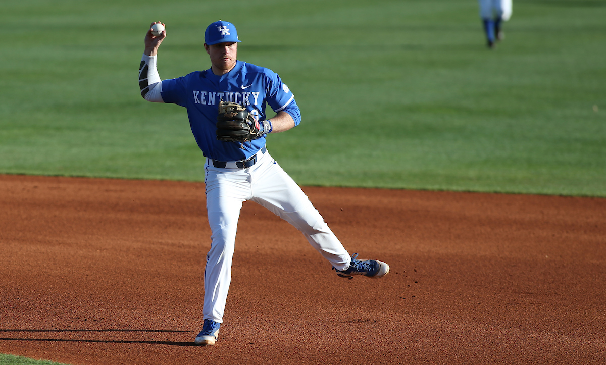Luke Becker

The University of Kentucky baseball team defeats Western Kentucky University 4-3 on Tuesday, February 27th, 2018 at Cliff Hagan Stadium in Lexington, Ky.


Photo By Barry Westerman | UK Athletics