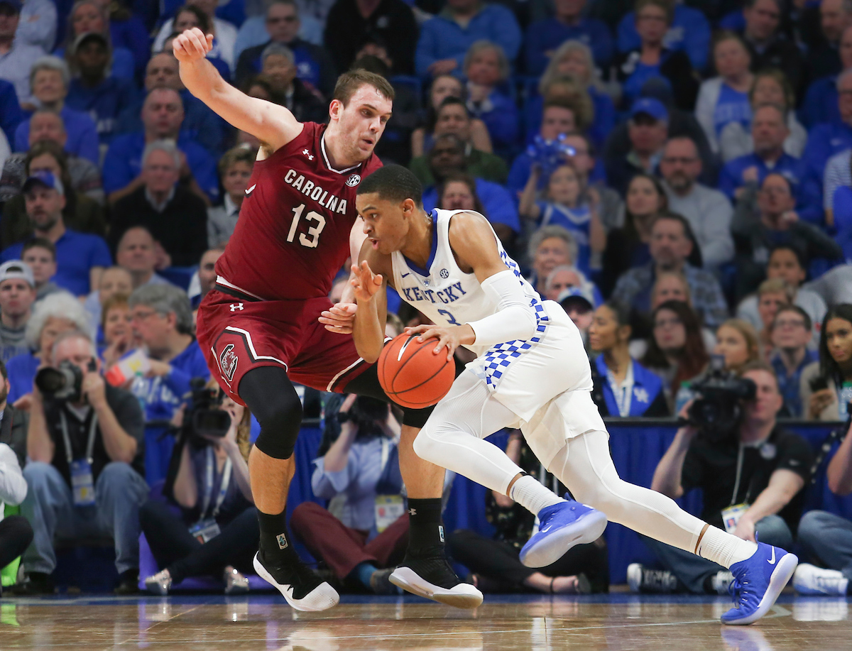 Keldon Johnson.

The University of Kentucky men's basketball team beats South Carolina 76-48.

Photo by Hannah Phillips| UK Athletics