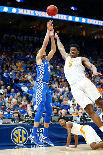 Kevin Knox.

The University of Kentucky men's basketball team beat Tennessee 77-72 to claim the 2018 SEC Men's Basketball Tournament championship at Scottrade Center in St. Louis, Mo., on Sunday, March 11, 2018.

Photo by Chet White | UK Athletics