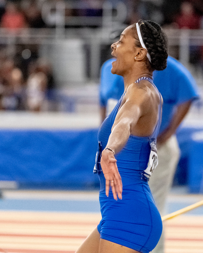 Competition during the NCAA Division I indoor athletics championships, Saturday, March 9, 2019, in Birmingham, Alabama. 
(Photo by Vasha Hunt)