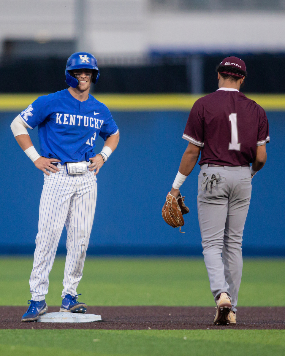 Chase Estep.

Kentucky beats EKU 7 - 6

Photo by Grant Lee | UK Athletics