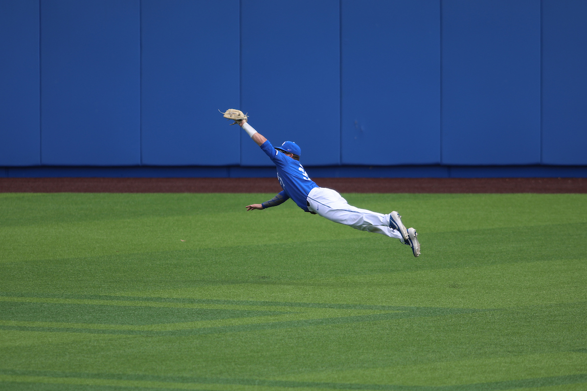 Cam Hill.

University of Kentucky baseball vs. Texas A&M.

Photo by Quinn Foster | UK Athletics