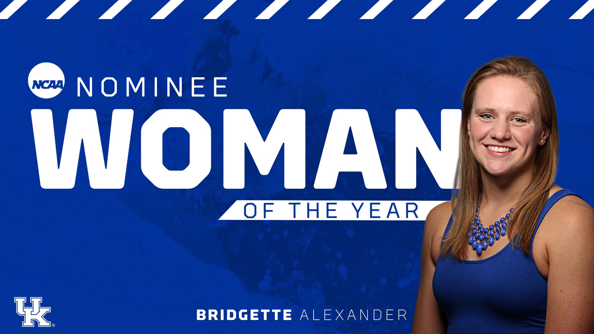 Bridgette Alexander Named NCAA Woman of the Year Nominee