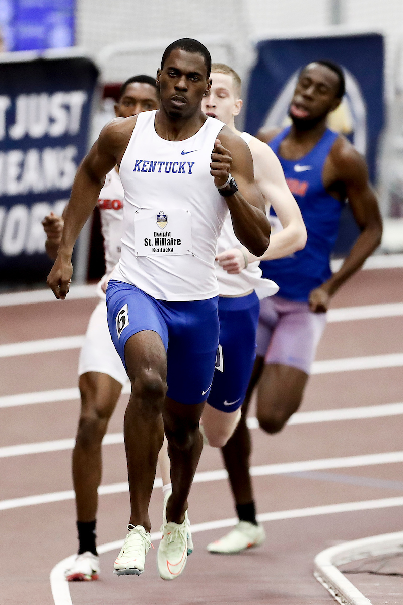 Dwight St. Hillaire.

Day 1. SEC Indoor Championships.

Photos by Chet White | UK Athletics