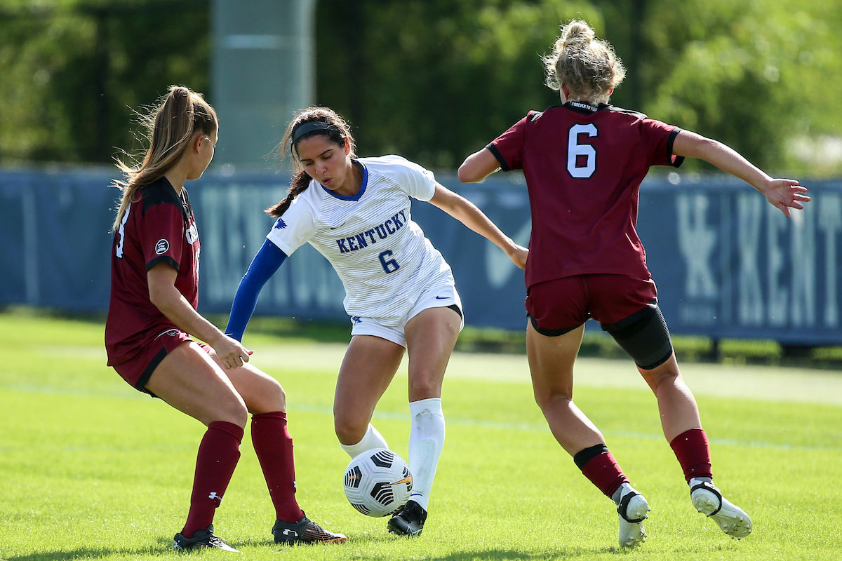 Miranda Jimenez.

Kentucky falls to South Carolina 2 - 1.

Photo by Sarah Caputi | UK Athletics