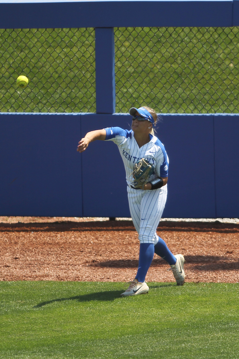 Lauren Johnson.

The University of Kentucky softball team during Game 1 against South Carolina for Senior Day on Sunday, May 6th, 2018 at John Cropp Stadium in Lexington, Ky.

Photo by Quinn Foster I UK Athletics