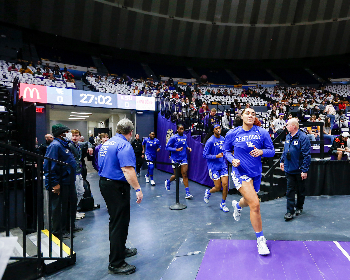 Treasure Hunt.

Kentucky loses to LSU 78-69.

Photo by Grace Bradley | UK Athletics