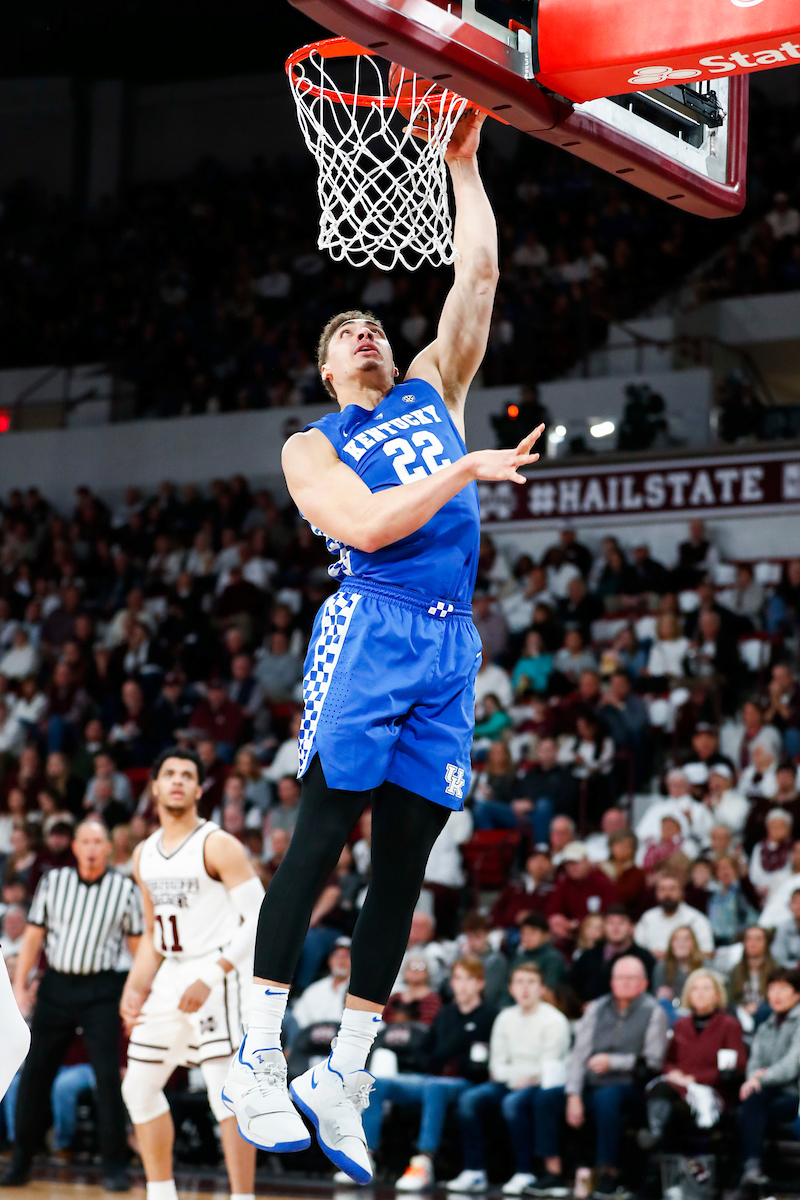 Reid Travis.

Kentucky beat Mississippi State 71-67 at Humphrey Coliseum in Starkville, MS.

Photo by Chet White | UK Athletics