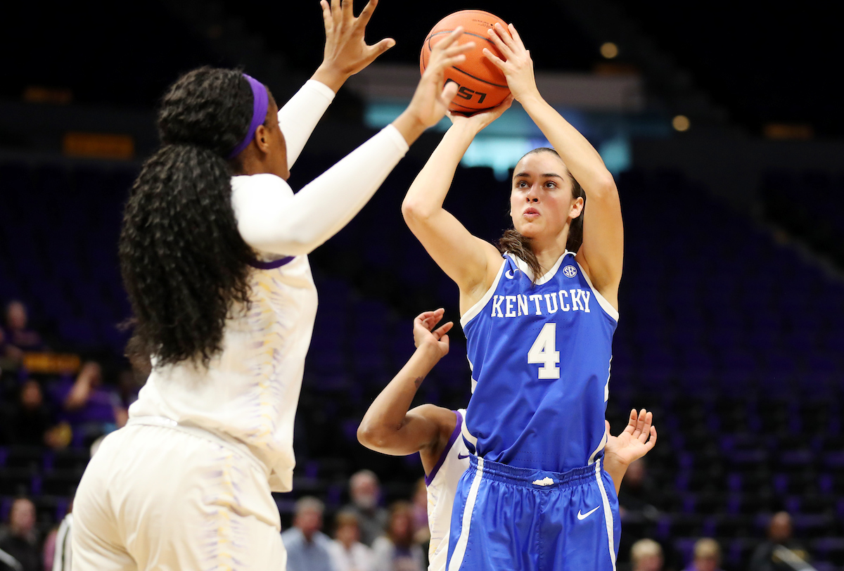 Maci Morris

Kentucky Women's Basketball beat LSU 64-60. 

Photo by Britney Howard  | UK Athletics