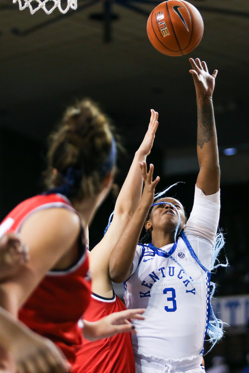 KeKe McKinney.

Kentucky beats Samford 88-54.

Photo by Hannah Phillips | UK Athletics
