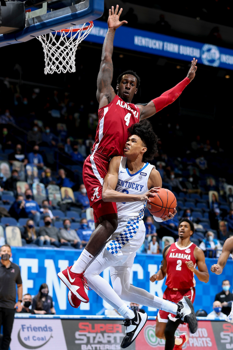 Brandon Boston Jr.

Kentucky loses to Alabama, 85-65.

Photo by Chet White | UK Athletics