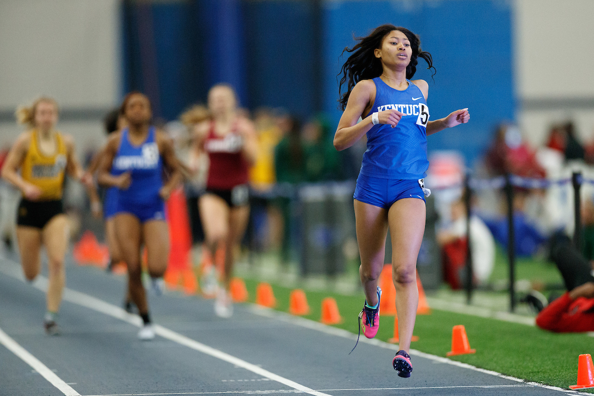 JASMINE JACKSON.

Jim Green Track Invitational Day 2.

Photo by Elliott Hess | UK Athletics